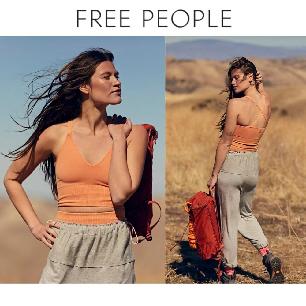 Free People Good Karma Crop NWOT